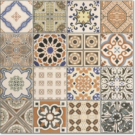 44X44 PROVENZA DECOR PATCHWORK PORCELÁNICO HIDRAULICO