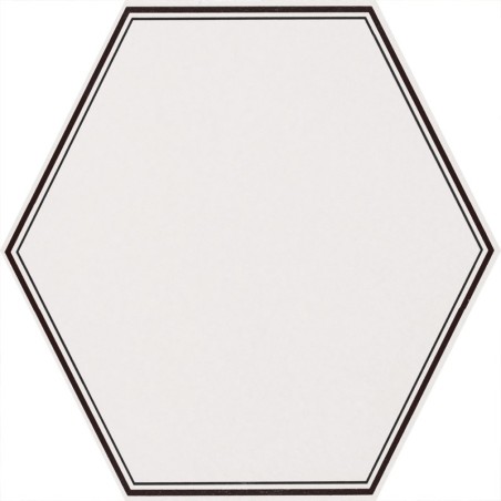 BASE  EXAGONAL 28X32 BLANCO