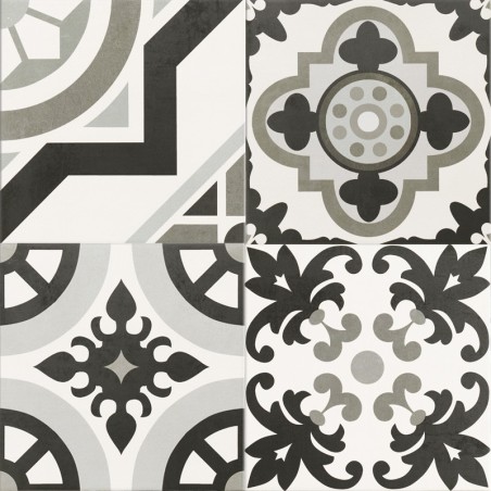 PATCHWORK 33X33 PARMA GREY