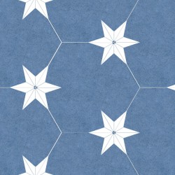 PORCELANICO STAR BLUE 22X25